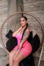 Load image into Gallery viewer, My main boo hot pink dress