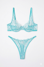 Load image into Gallery viewer, Midnight touch Lingerie set