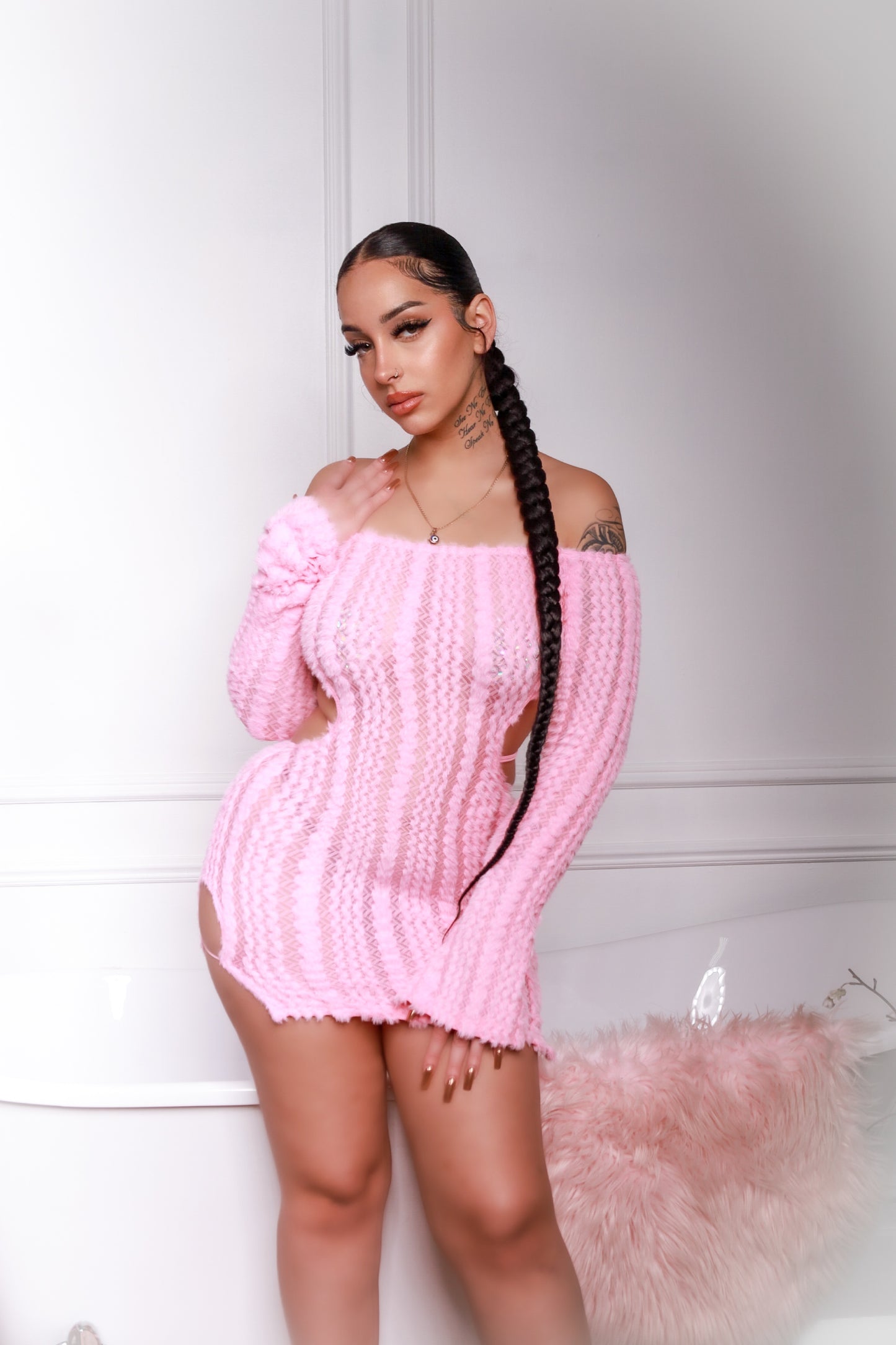Blushing Delight Pink Dress