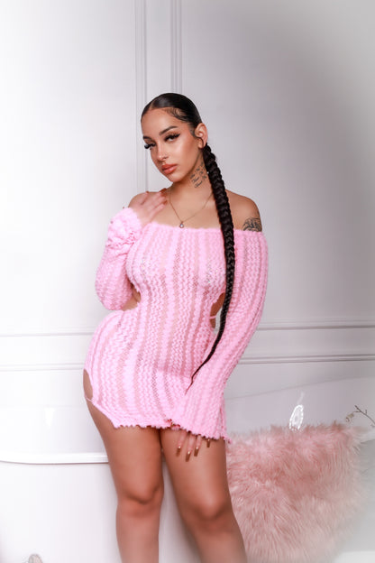 Blushing Delight Pink Dress