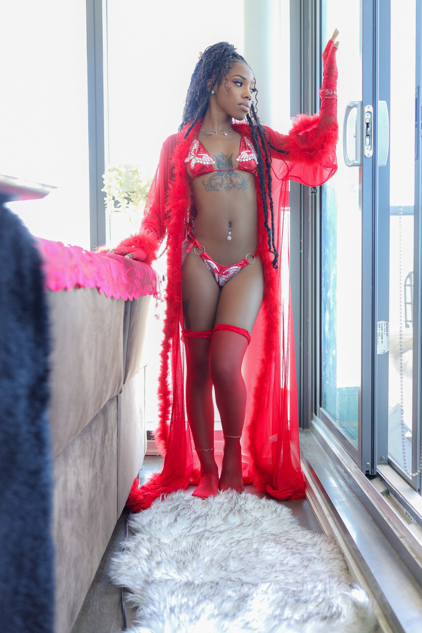Rouge Allure Bikini Set