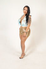 Load image into Gallery viewer, 24 Karat Wrap skirt

