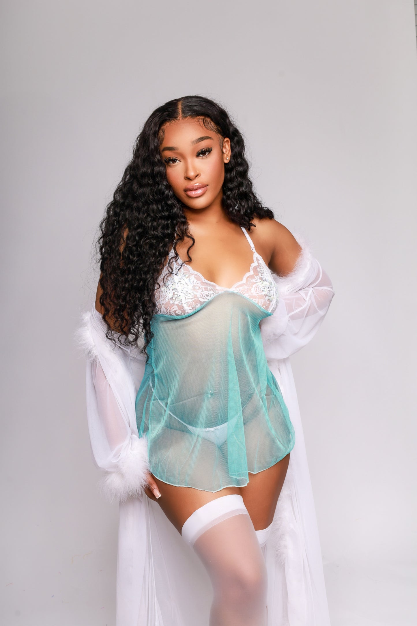 Sheer Your Love Babydoll Set