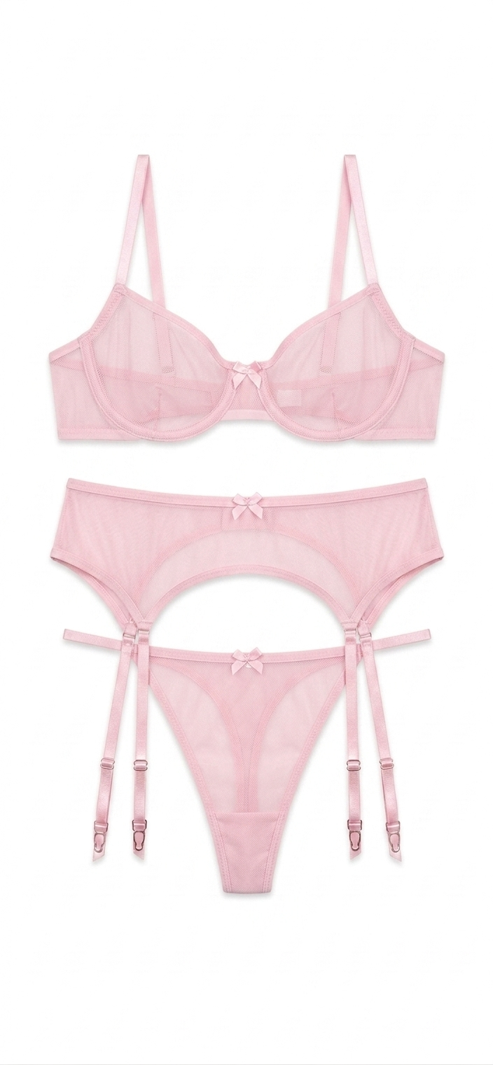 Keep Me Blushing Lingerie Set