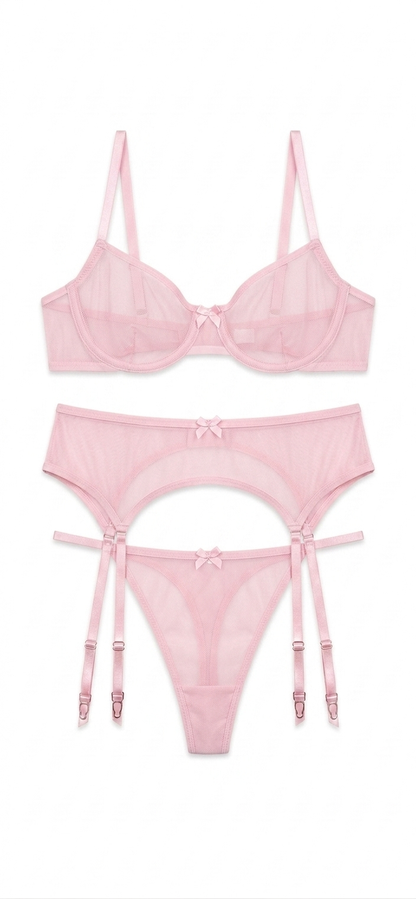 Keep Me Blushing Lingerie Set
