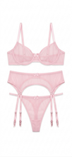 Load image into Gallery viewer, Keep Me blushing lingerie Set
