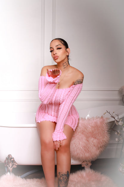 Blushing Delight Pink Dress