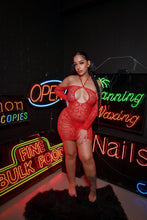 Load image into Gallery viewer, Cozy hearts mini dress

