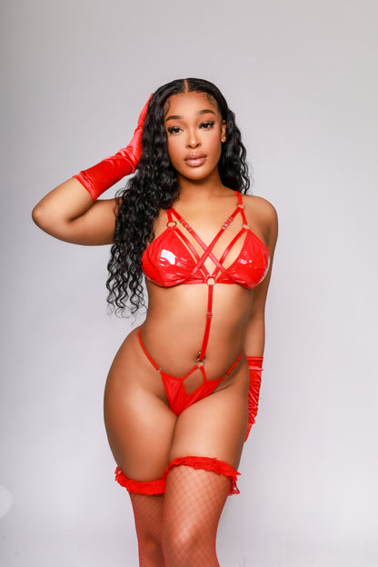 Love Letters Leather Bodysuit