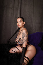 Load image into Gallery viewer, Got em’ whipped rose gold bodysuit
