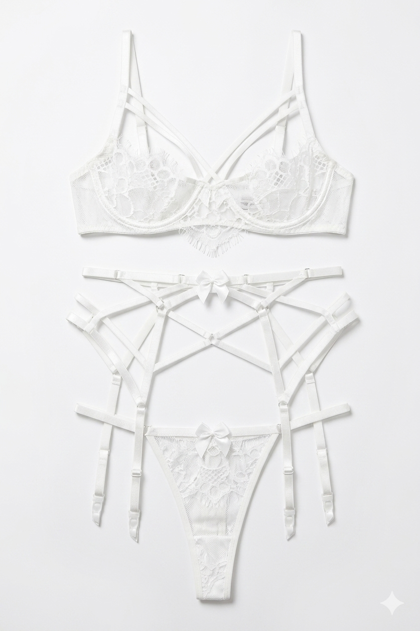 Angel Lace Lingerie Set