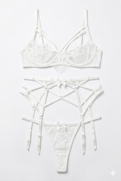 Angel Lace Lingerie Set