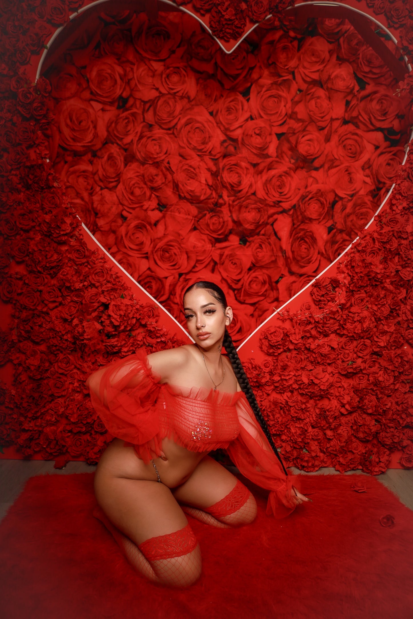 Sheer Romance Lingerie Set