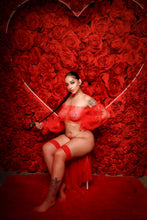 Load image into Gallery viewer, Sheer romance lingerie set
