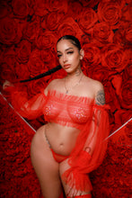 Load image into Gallery viewer, Sheer romance lingerie set
