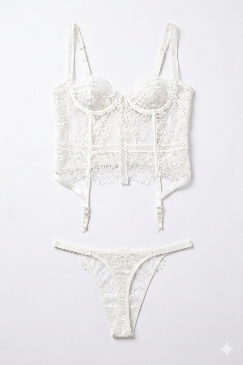 Classic Romantic Corset Set