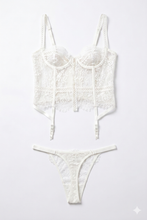 Load image into Gallery viewer, Classic Romantic Corset Set
