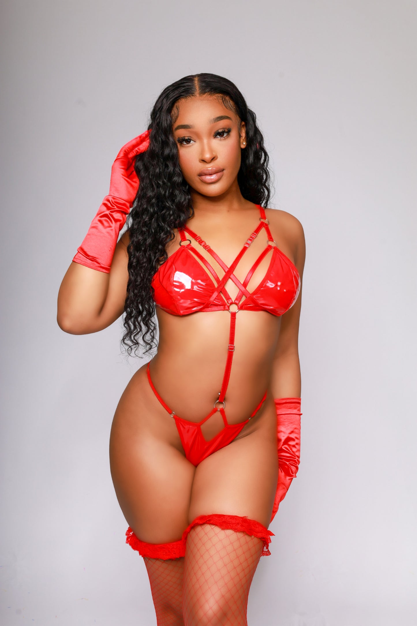 Love Letters Leather Bodysuit