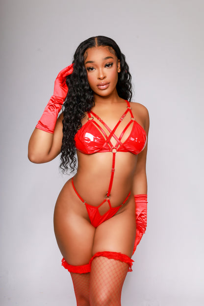 Love Letters Leather Bodysuit