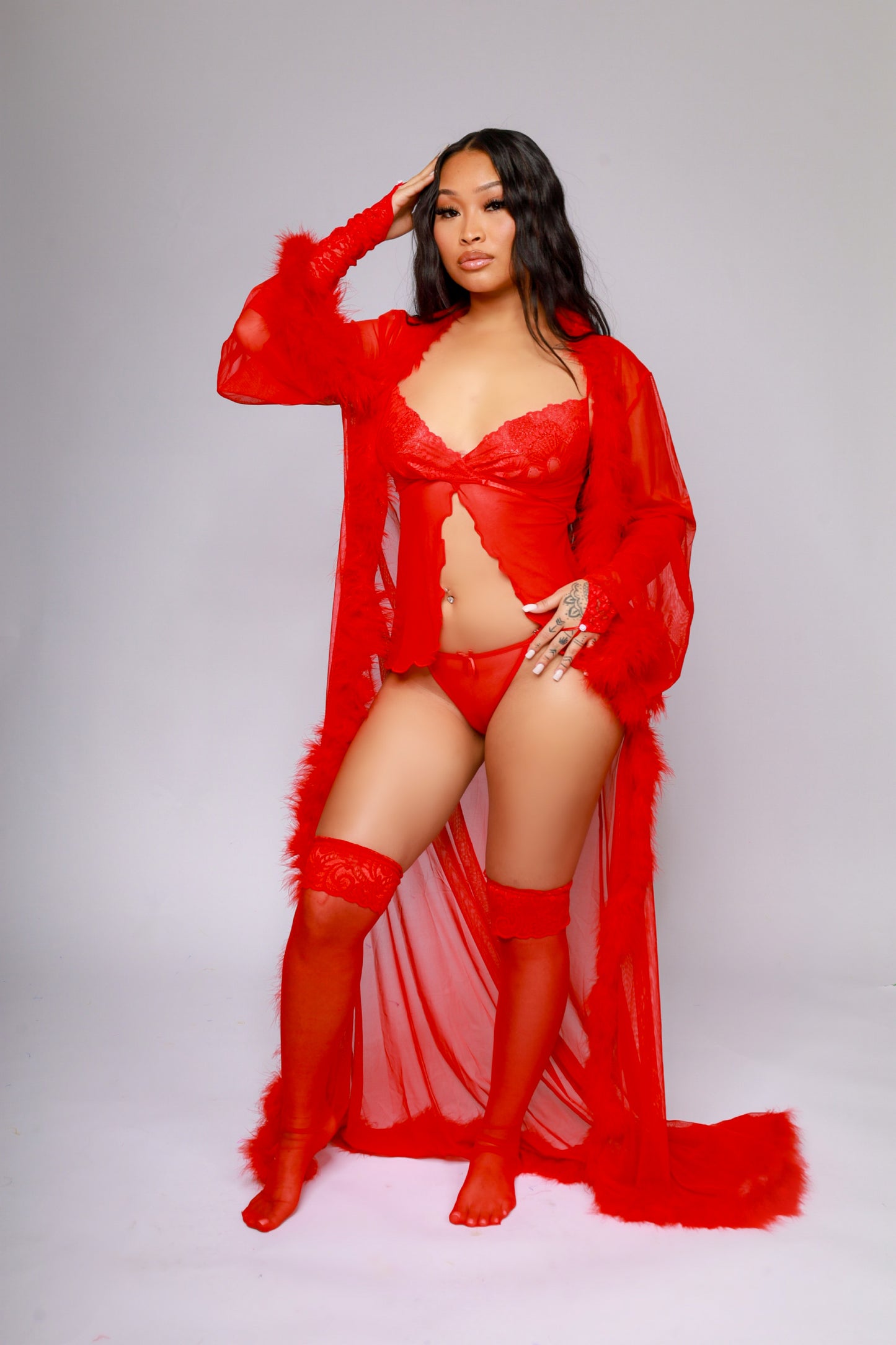 Lemme Show U Babydoll Set