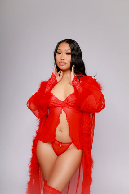 Lemme Show U Babydoll Set