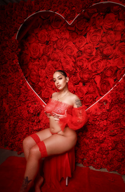 Sheer Romance Lingerie Set