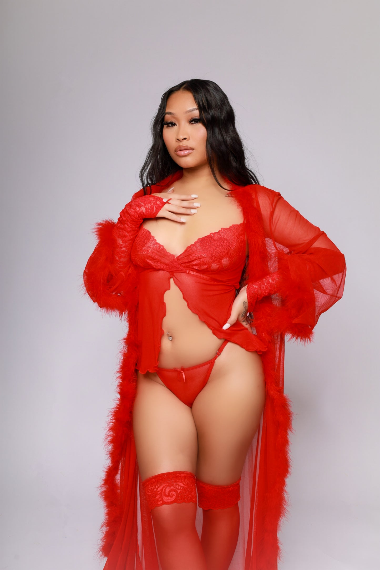 Lemme Show U Babydoll Set