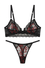Load image into Gallery viewer, New Obsession Lace Lingerie set
