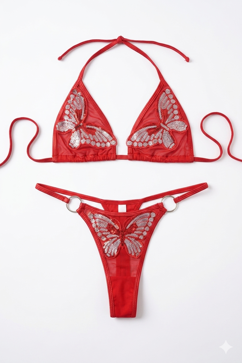 Rouge Allure Bikini Set