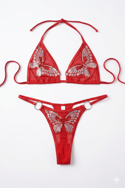 Rouge Allure Bikini Set