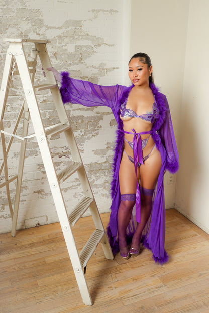 Flutter in Majesty Lingerie Set