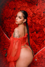 Load image into Gallery viewer, Sheer romance lingerie set
