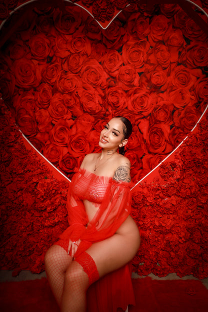 Sheer Romance Lingerie Set