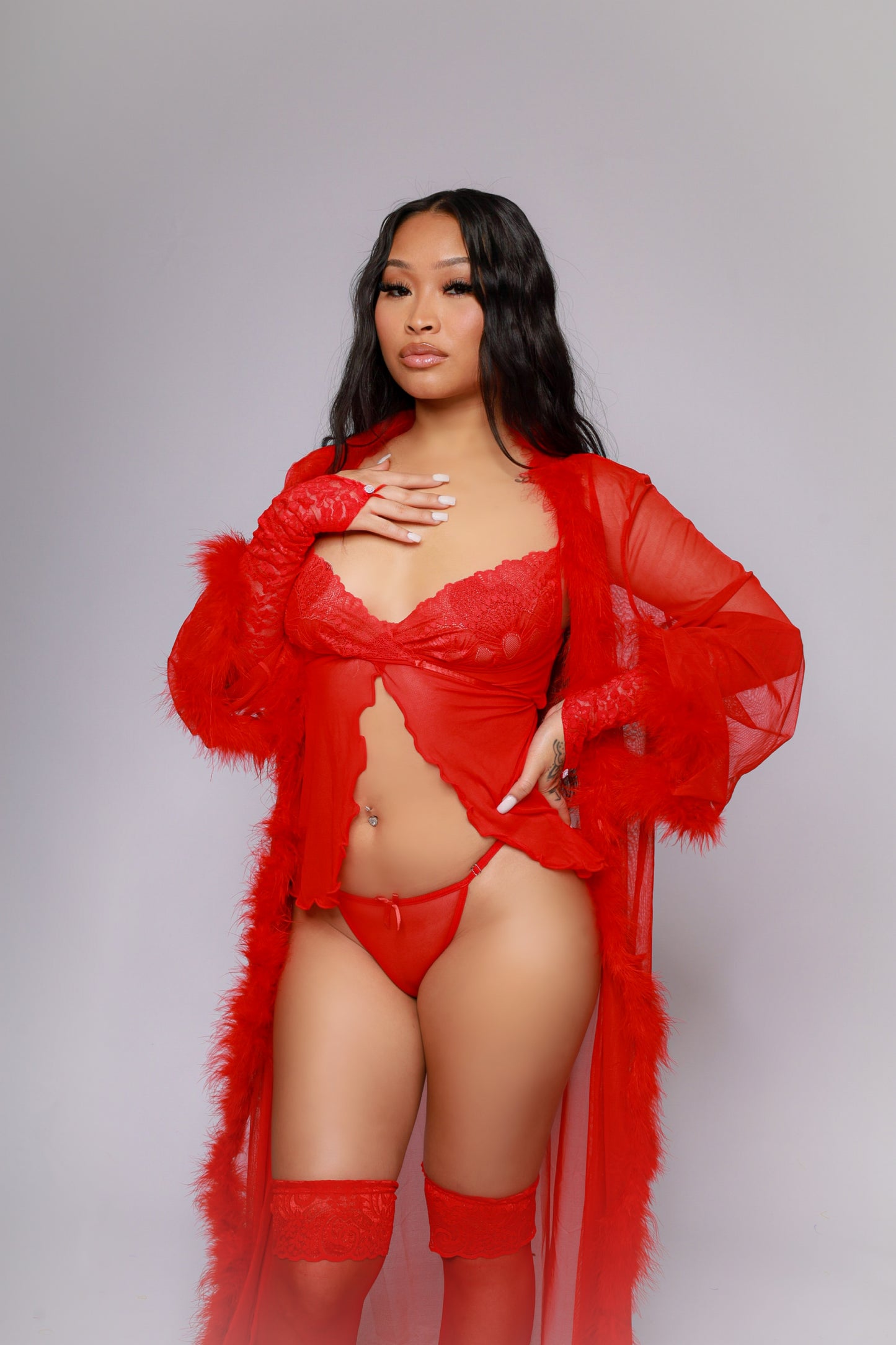 Lemme Show U Babydoll Set