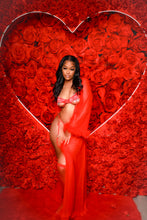 Load image into Gallery viewer, Luscious moments red lingerie set
