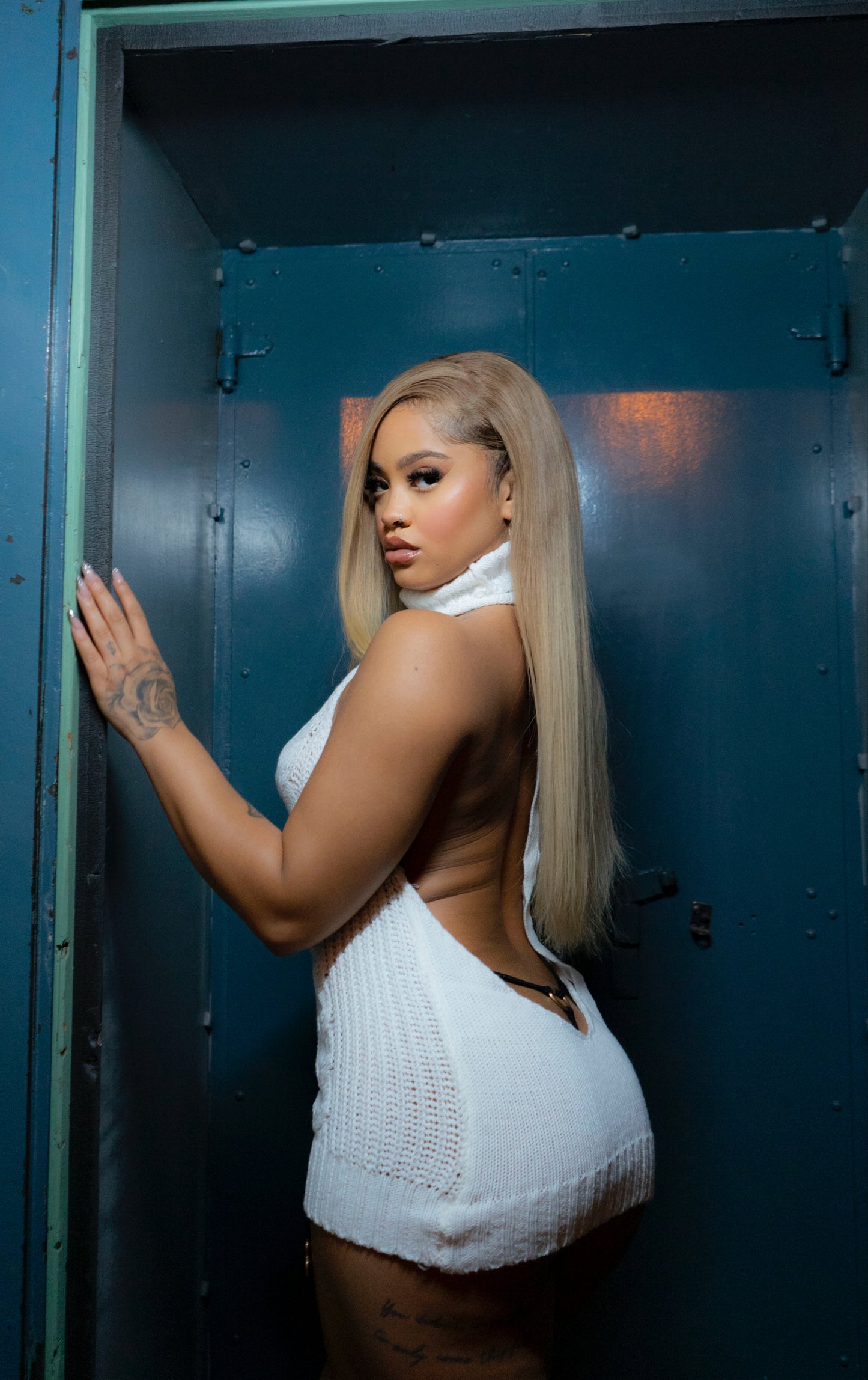 White You’re a Knockout Dress