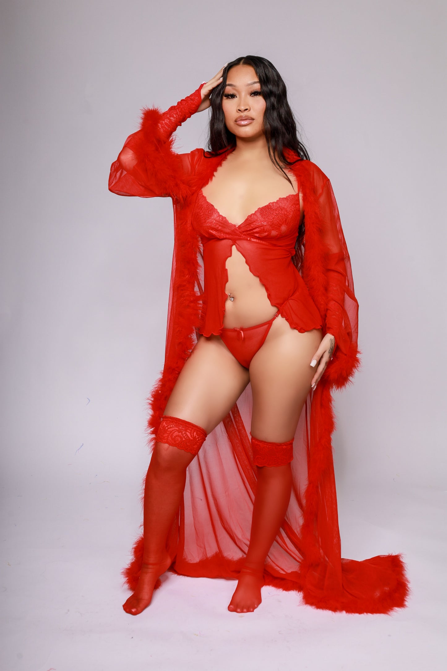 Lemme Show U Babydoll Set