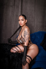 Load image into Gallery viewer, Got em’ whipped rose gold bodysuit
