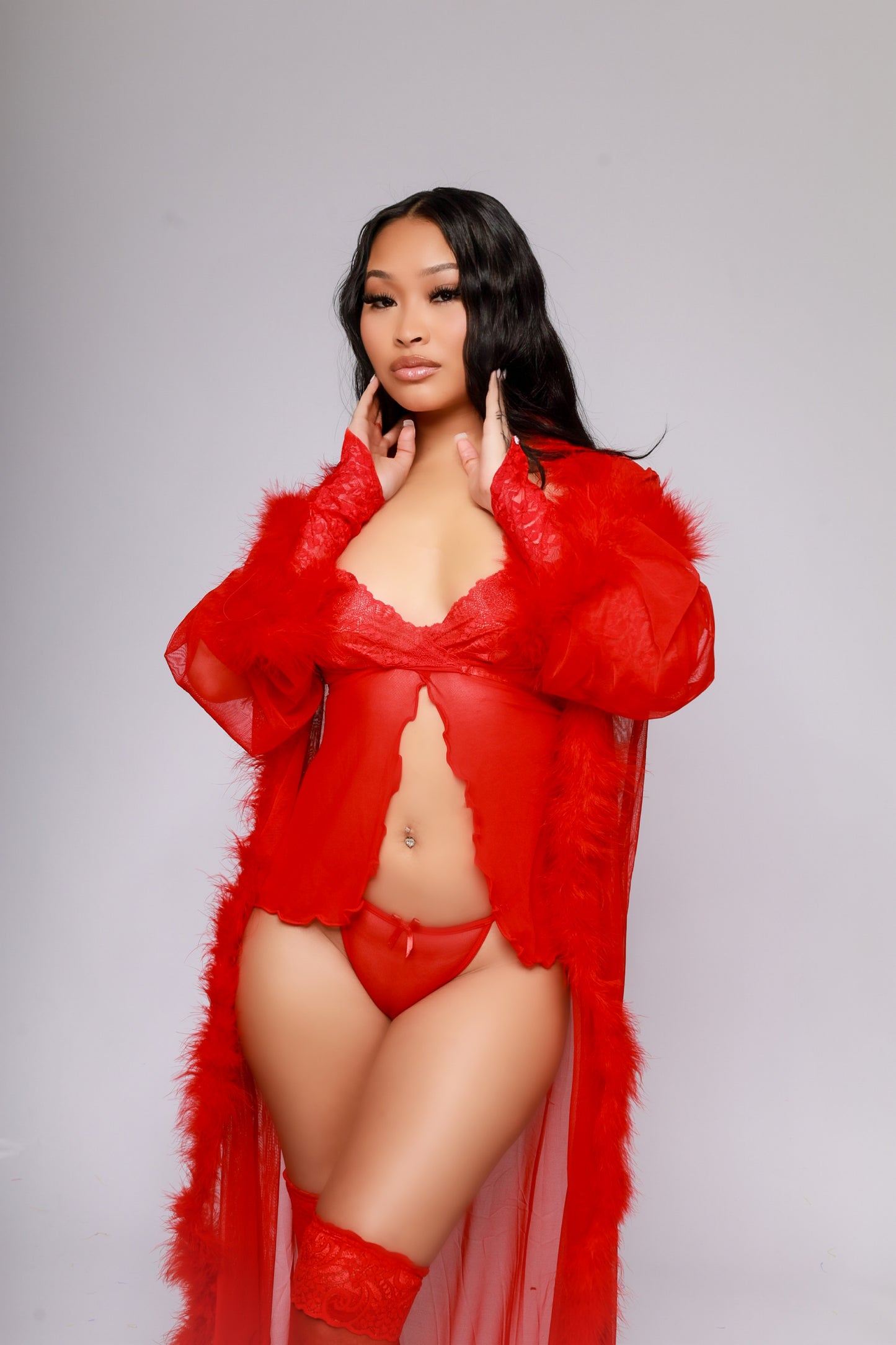 Lemme Show U Babydoll Set