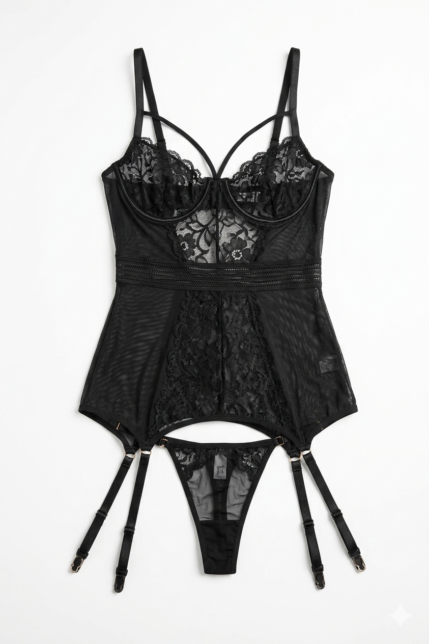 Queen of Hearts Black Dress