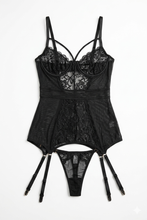 Load image into Gallery viewer, Queen of Hearts black dress
