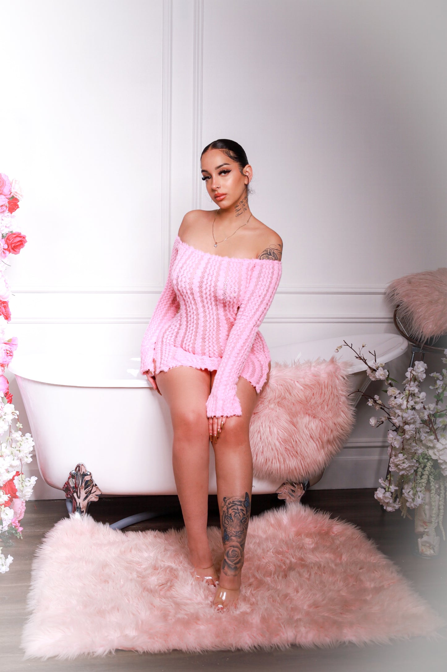 Blushing Delight Pink Dress