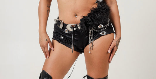 Dolce Kisses Black Shorts