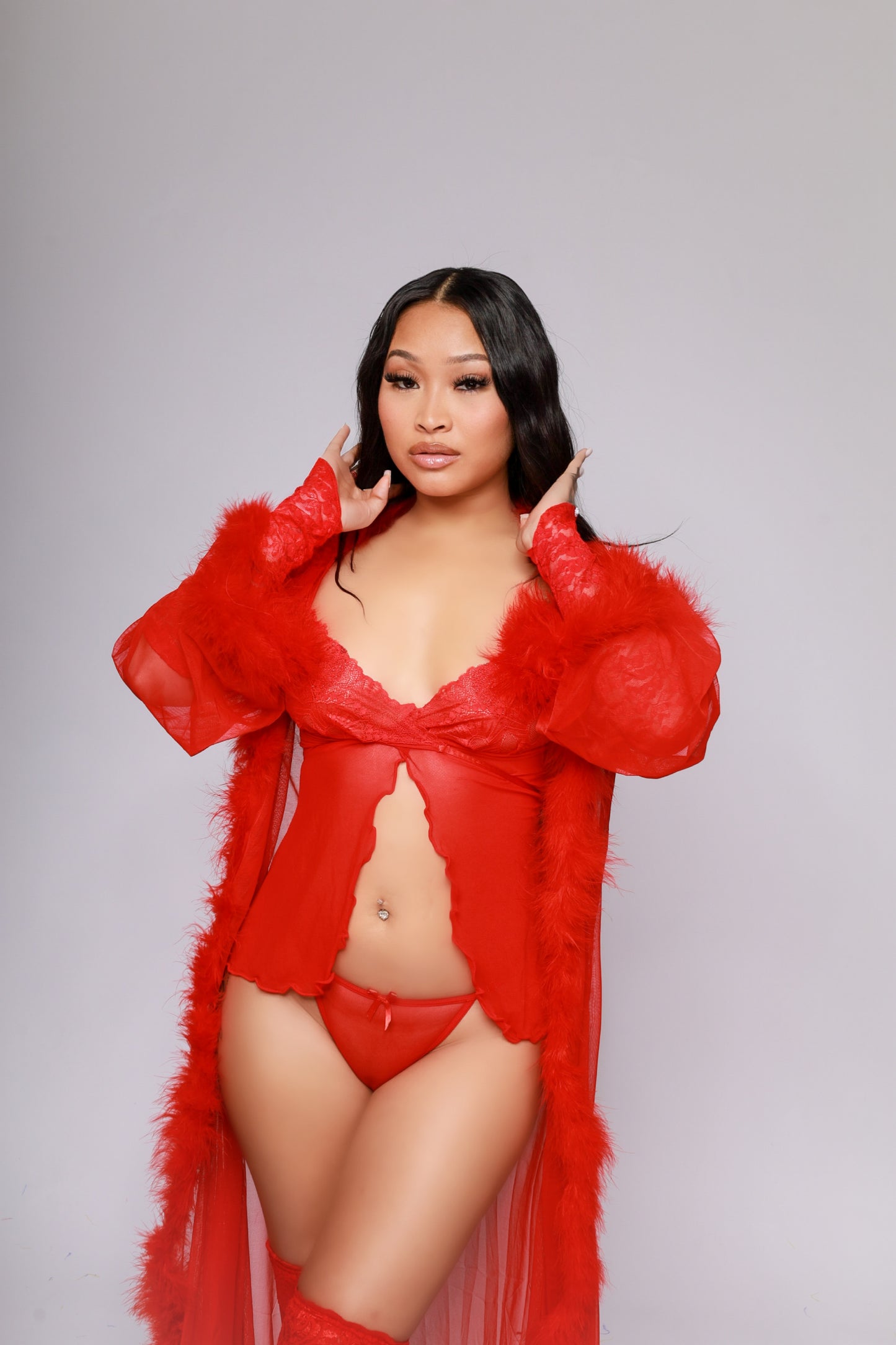 Lemme Show U Babydoll Set