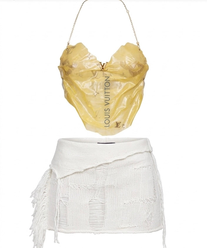 Butter Silk Resin Corset