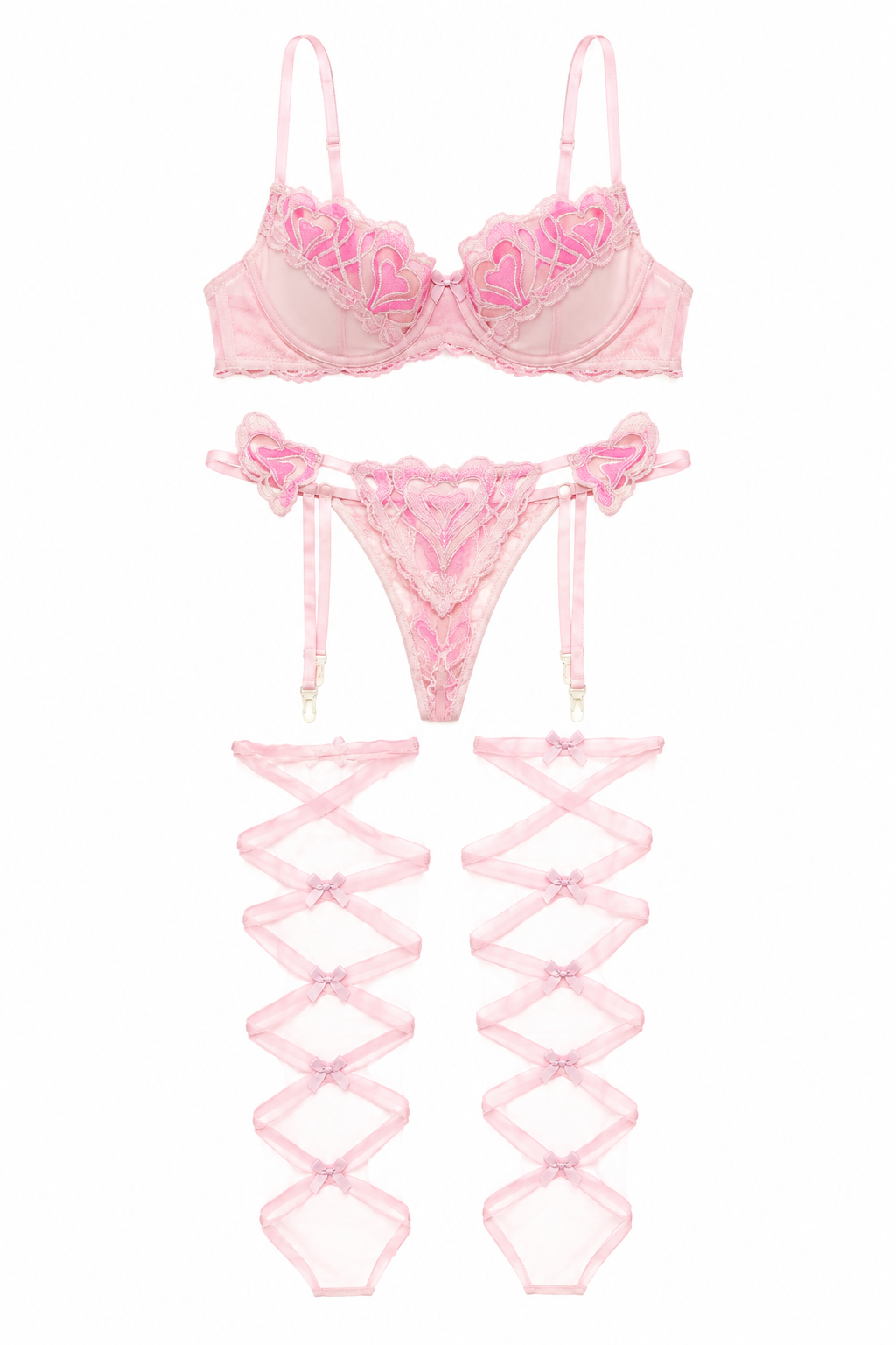 Serve Me Sweet Lace Lingerie Set 2.0
