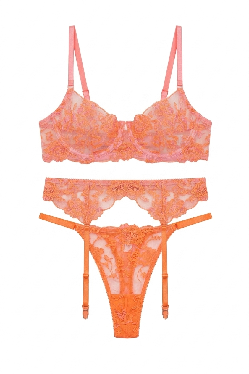Racing Heart Lingerie Set
