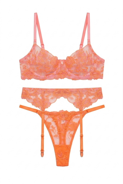 Racing Heart Lingerie Set