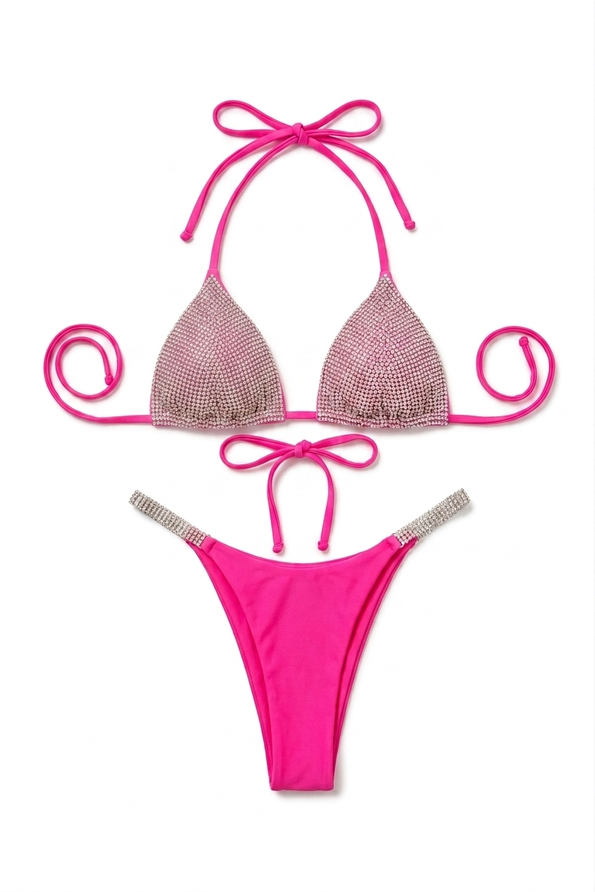 Delicate Like a Kiss Diamond Bikini