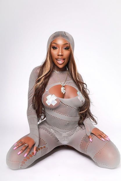 Cutting Ties Cut Out Bodysuit
